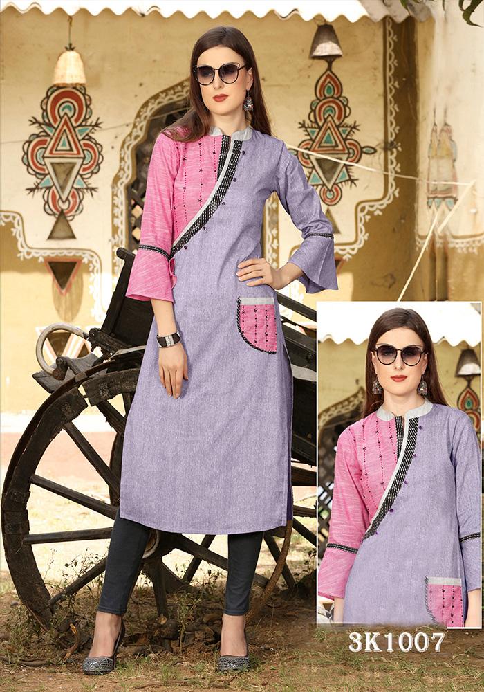 NEW STYLESH HEAVY KHADI COTTON KURTI