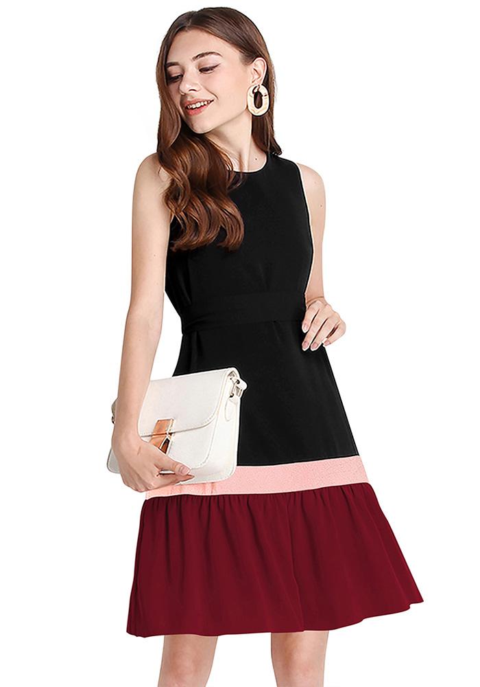 Latest Streachable Black Party Wear Top