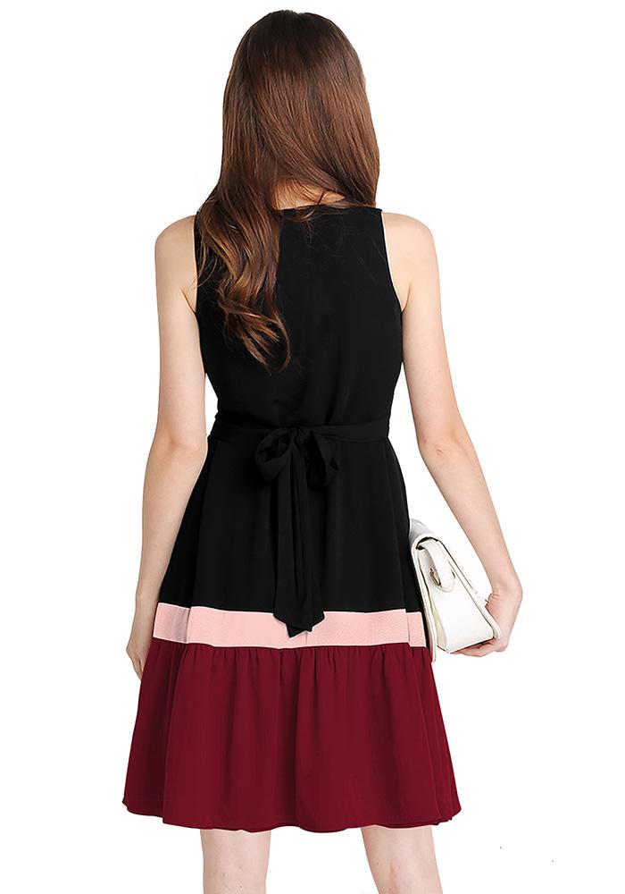 Latest Streachable Black Party Wear Top