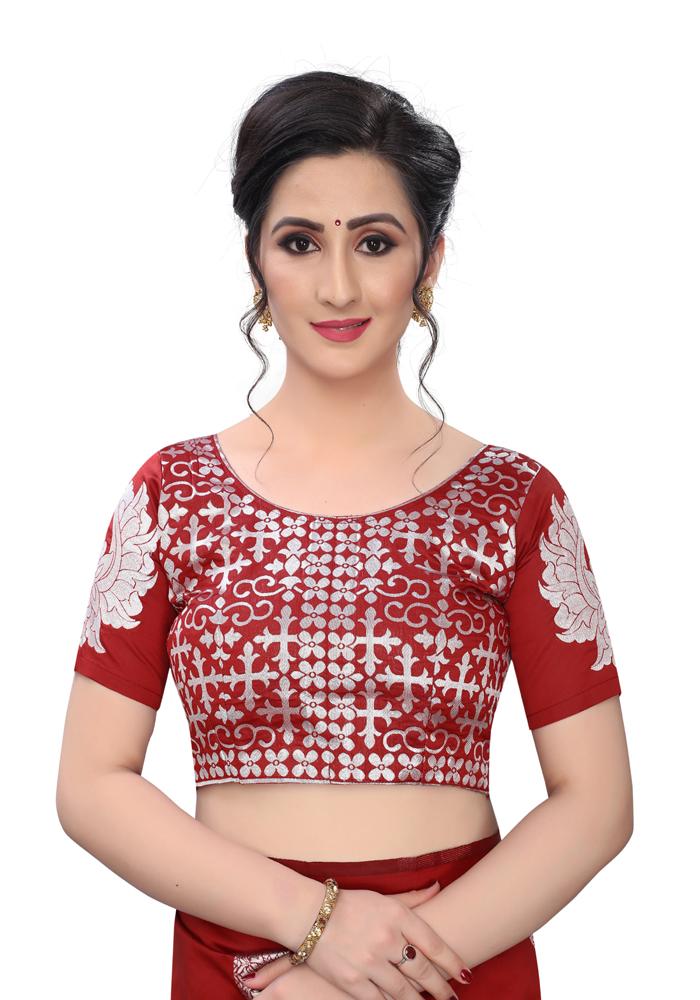 Banarasi Weaving Lichi Silk Saree With Rich Body Work And Silver Zari