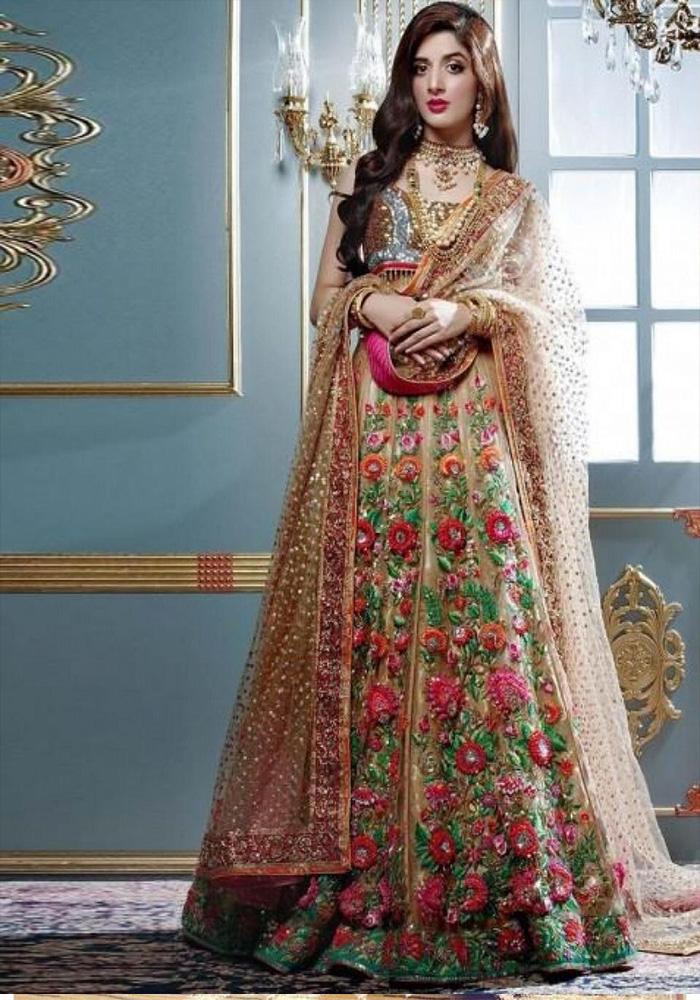 Cream Color Lehenga Set