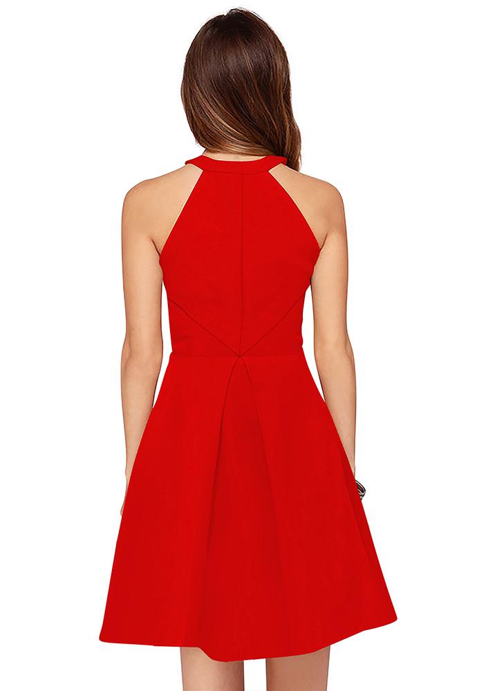 Latest Streachable Red Party Wear Top