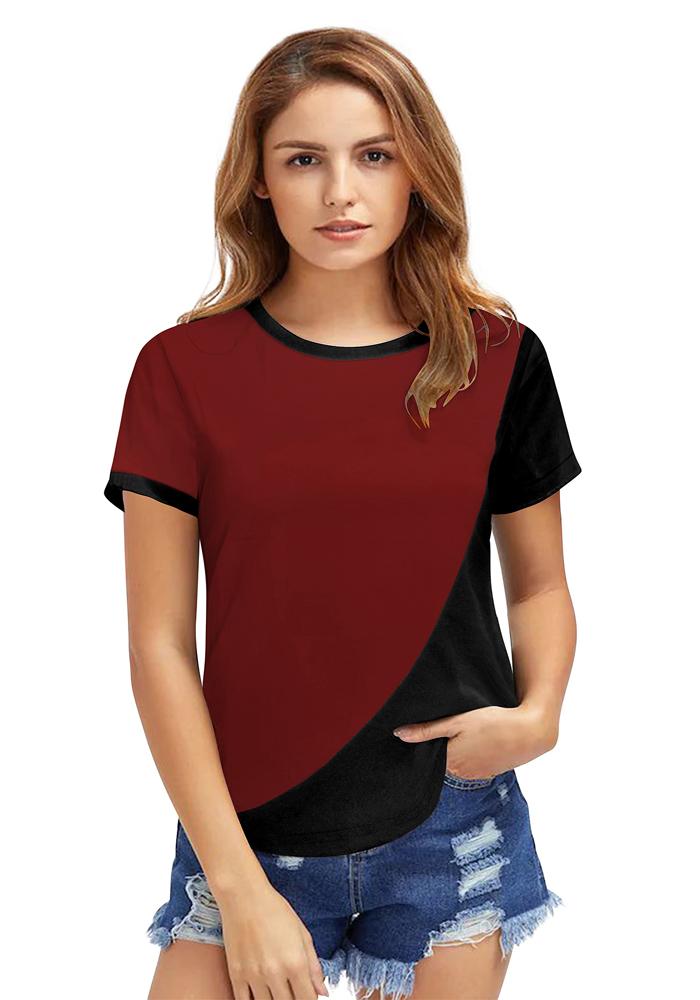 Women Maroon Top