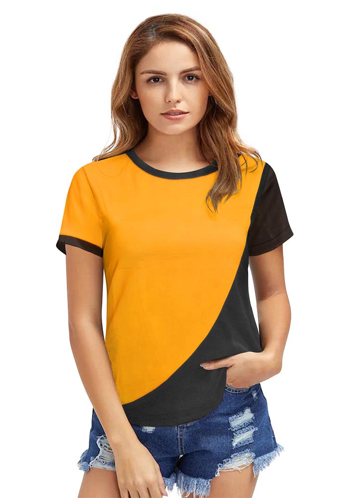 Women Yellow Top