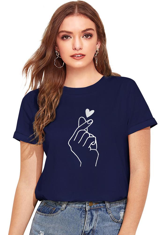 Women Blue Top
